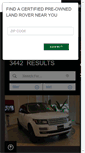 Mobile Screenshot of cpo.landroverusa.com
